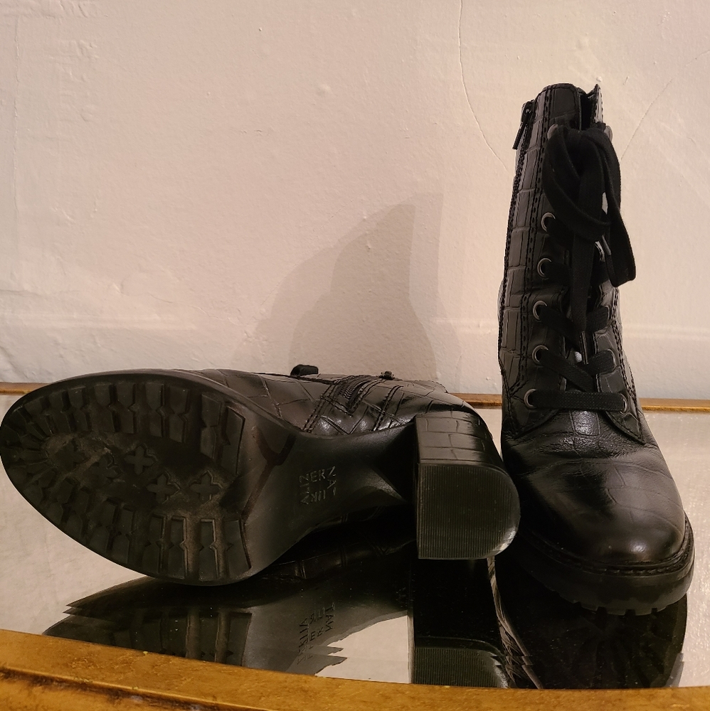 Callie Mid Shaft Lug Sole Boots